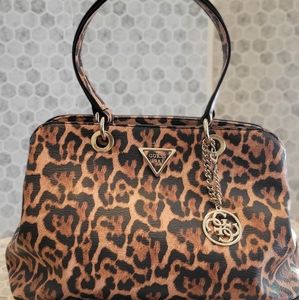 Attention Animal Print Fans! Must have Guess handbag!